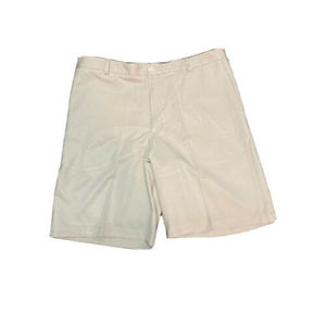 Nike Golf Men’s Size 40 Dry Fit Flat Front Ivory Golf Shorts EUC